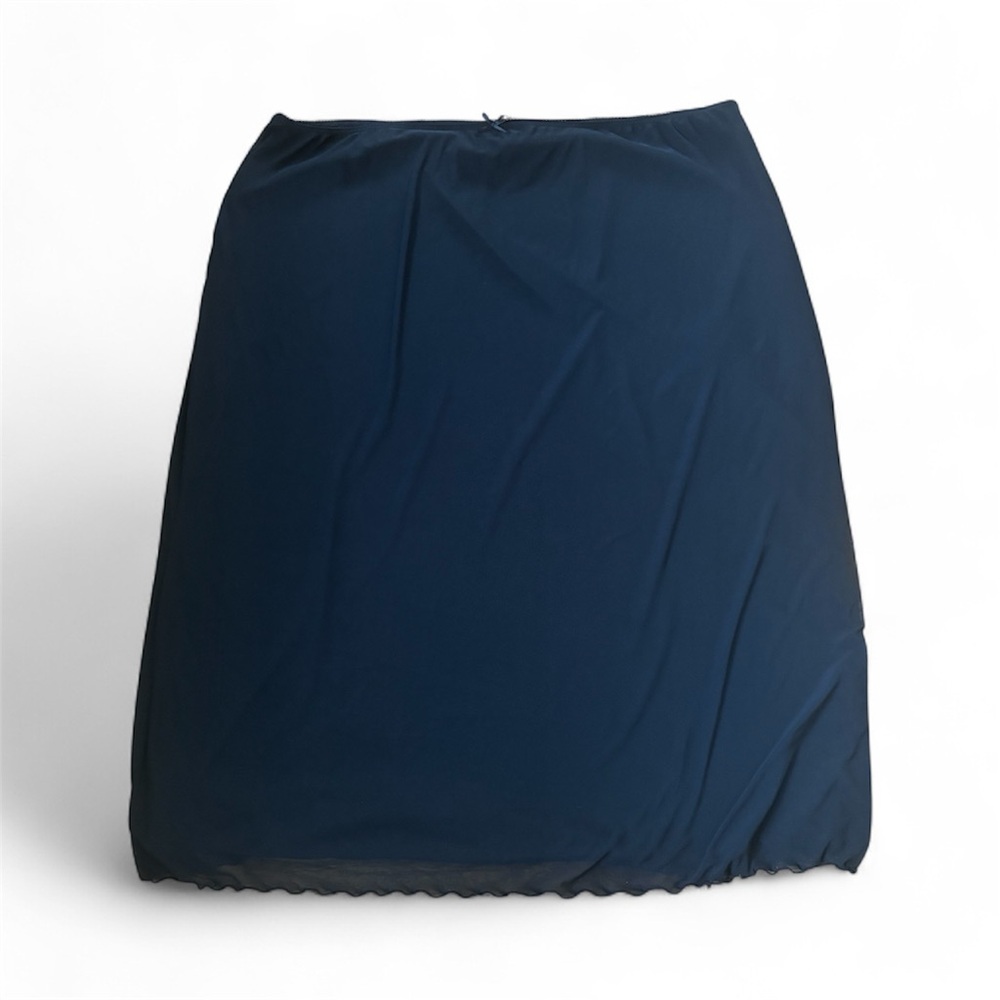 NEW ASOS Black Midi Skirt Elastic Waist Size U.S. 24 Neutral‎ Minimalist Classic
